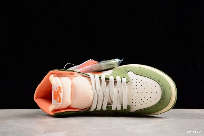 1st Kicks Shoes 1597 NewStyle high jordan fb9934- air “celadon” 1 og 1121